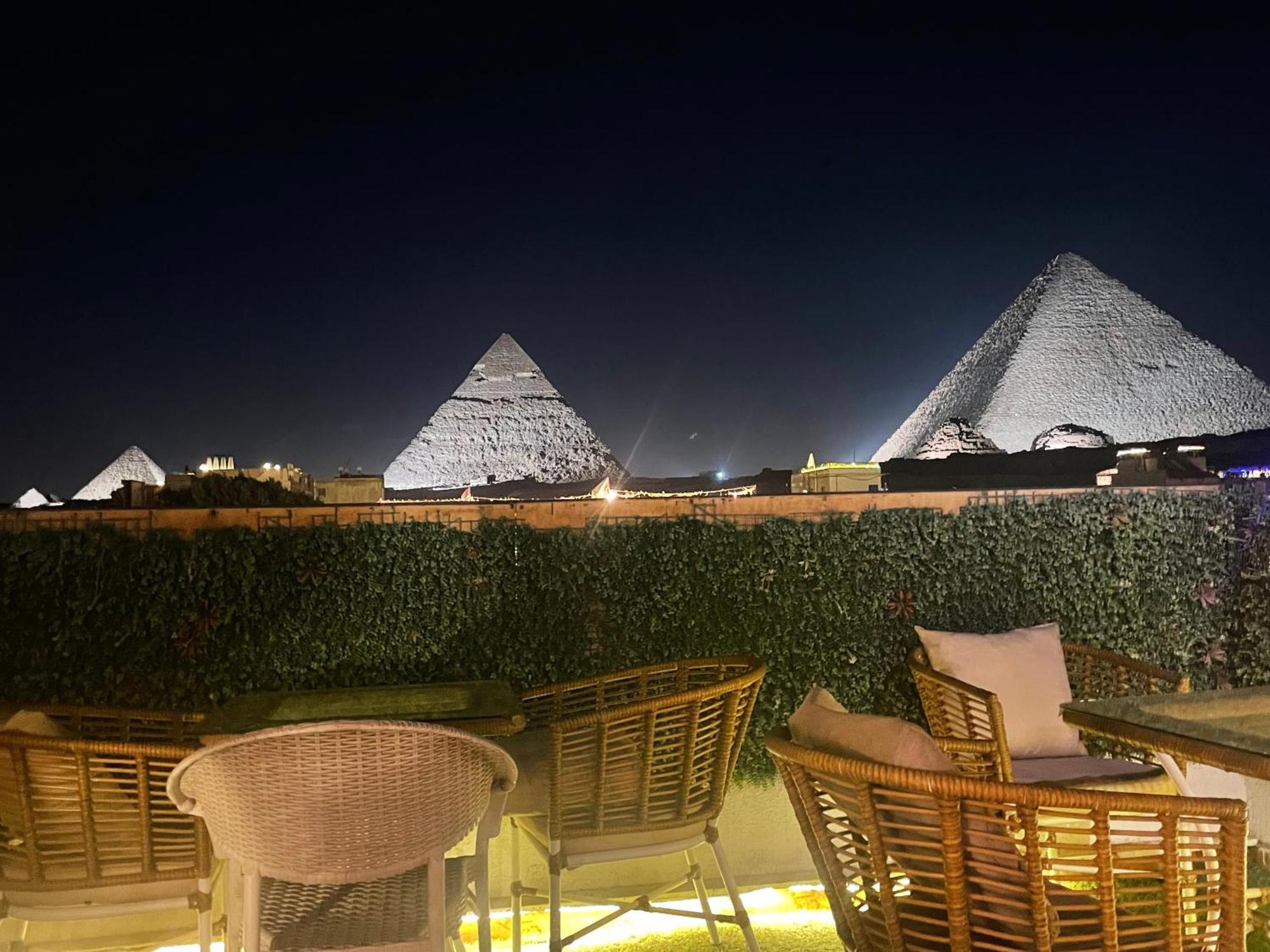 Cheops Pyramids Inn Kafrat al Jabal Екстер'єр фото