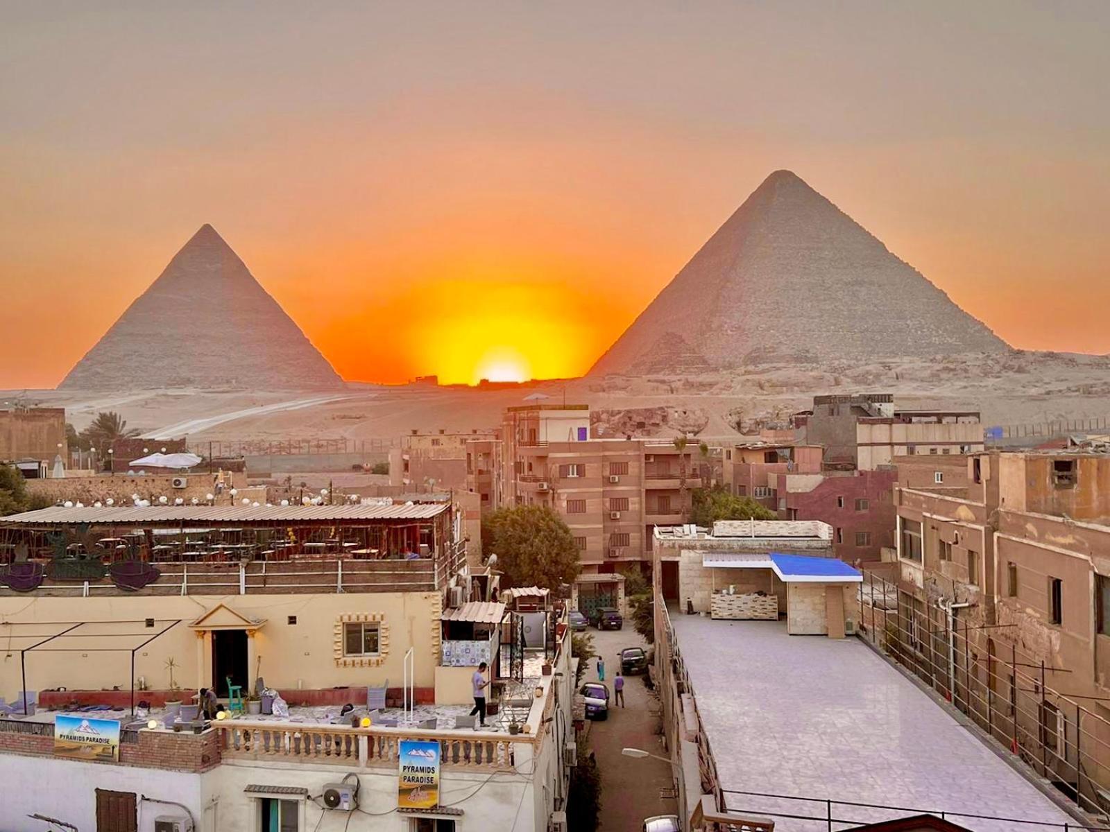 Cheops Pyramids Inn Kafrat al Jabal Екстер'єр фото